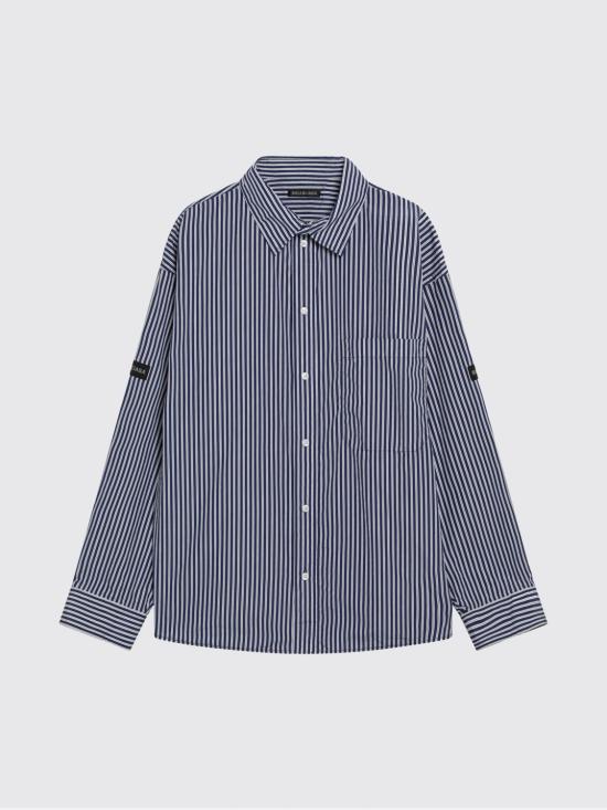 26SS 발렌시아가 셔츠 857814TTM34 8502 Navy