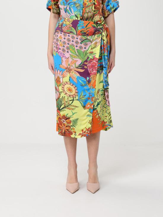 26SS 리우조 미디 스커트 WA6483T471A P9363 Multicolor