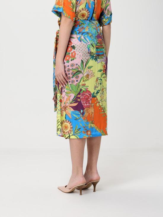 26SS 리우조 미디 스커트 WA6483T471A P9363 Multicolor - LIU JO