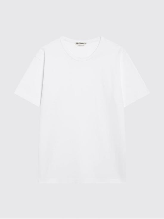 26SS JW앤더슨 반팔 티셔츠 JT0331PG1937 001 White - JW ANDERSON