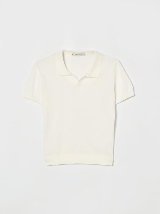 26SS [키즈] 파올로페코라 폴로 셔츠 PP4277 GESSO White