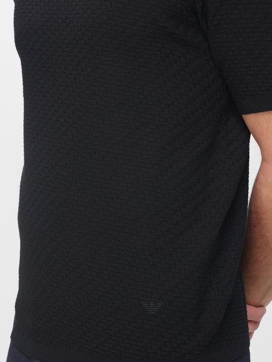 26SS 엠포리오 아르마니 스웨터 EM004311AF24576 UC001 Black - EMPORIO ARMANI