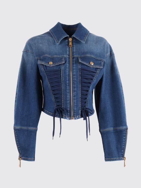 26SS 엘리자베타프랜치 자켓 BJ43D61E2 139 Blue - ELISABETTA FRANCHI