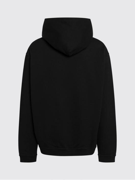 26SS 마르지엘라 업사이드 다운 자수 로고 후드 S50GU0167S25503 962 Black - MAISON MARGIELA