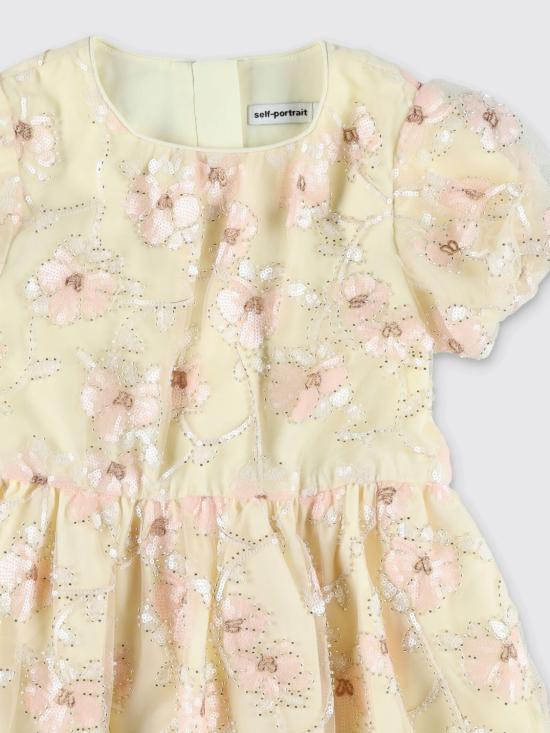 26SS [키즈] 셀프 포트레이트 원피스 RS26726M C White - SELF PORTRAIT