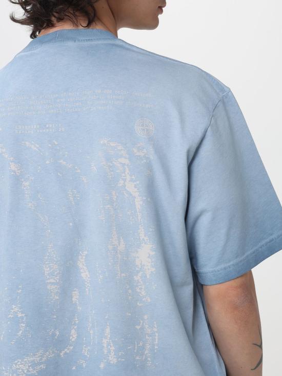 26SS 스톤 아일랜드 반팔 티셔츠 2100002S0366 V004A Blue - STONE ISLAND