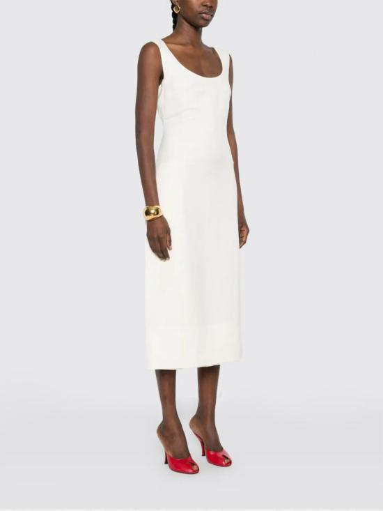 26SS 자크뮈스 롱 원피스 26EDRW00736AW00746 110 White - JACQUEMUS