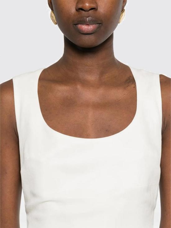 26SS 자크뮈스 롱 원피스 26EDRW00736AW00746 110 White - JACQUEMUS