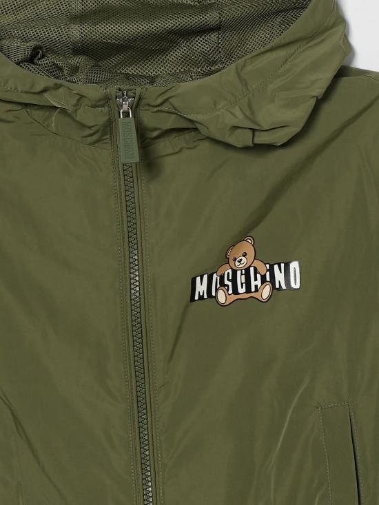 26SS [키즈] 모스키노 캐주얼 자켓 HUS05KL3A39 30037 Green - MOSCHINO