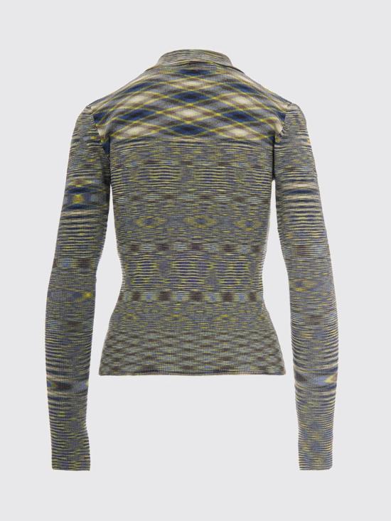 26SS 가니 스페이스다이드 폴로셔츠 A1070072 358 Yellow - GANNI