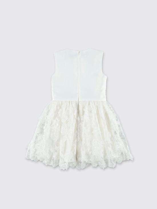 26SS [키즈] 셀프 포트레이트 원피스 RS26726S C White - SELF PORTRAIT