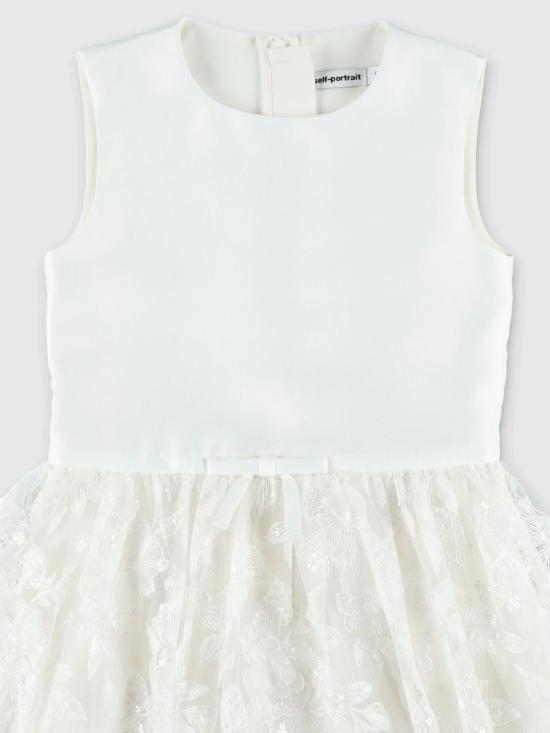 26SS [키즈] 셀프 포트레이트 원피스 RS26726S C White - SELF PORTRAIT