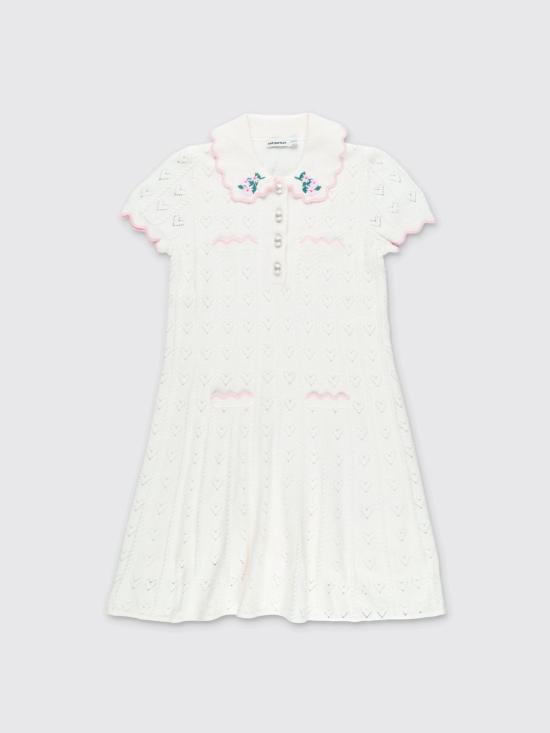 26SS [키즈] 셀프 포트레이트 원피스 RS26721S C White