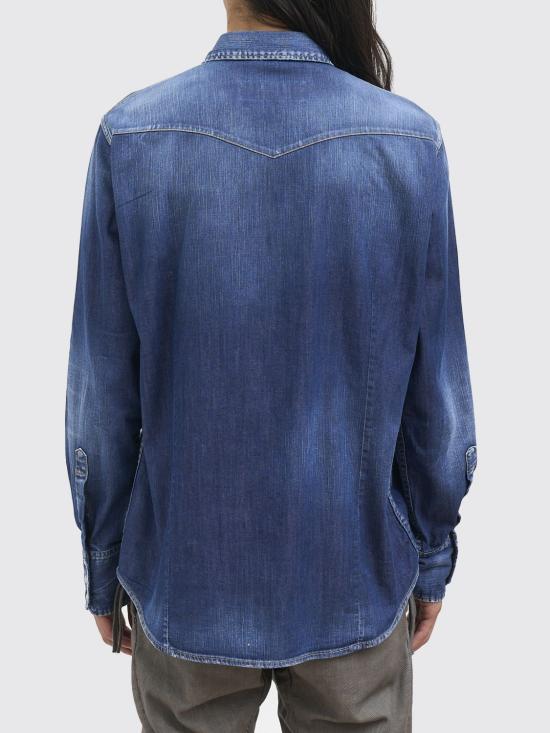 26SS 디스퀘어드2 셔츠 S74DM0986S30341 470 Blue - DSQUARED2