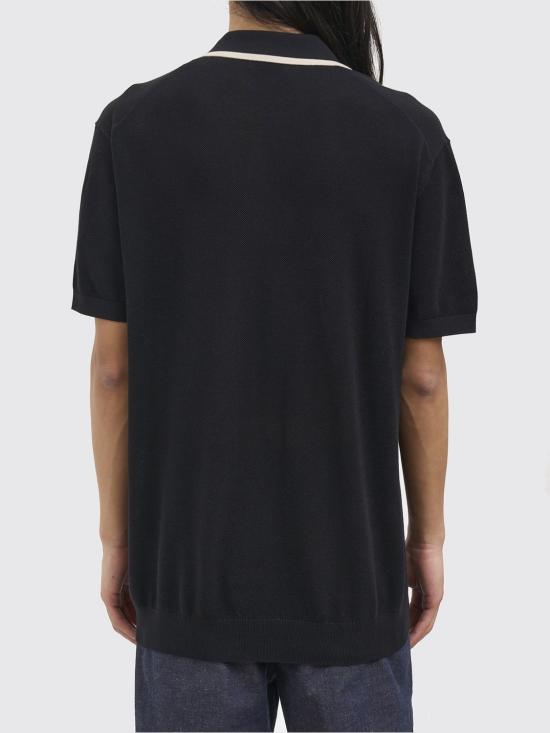 26SS 파올로페코라 폴로 티셔츠 A017F100 9000 Black - PAOLO PECORA