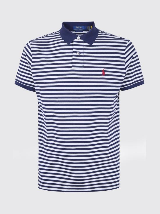 26SS 폴로 랄프로렌 폴로 티셔츠 710956682 500 Blue - POLO RALPH LAUREN