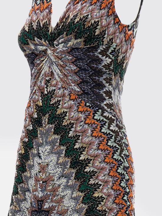 26SS 미소니 롱 원피스 DS26SG1SBR014Z S72OW Blue - MISSONI