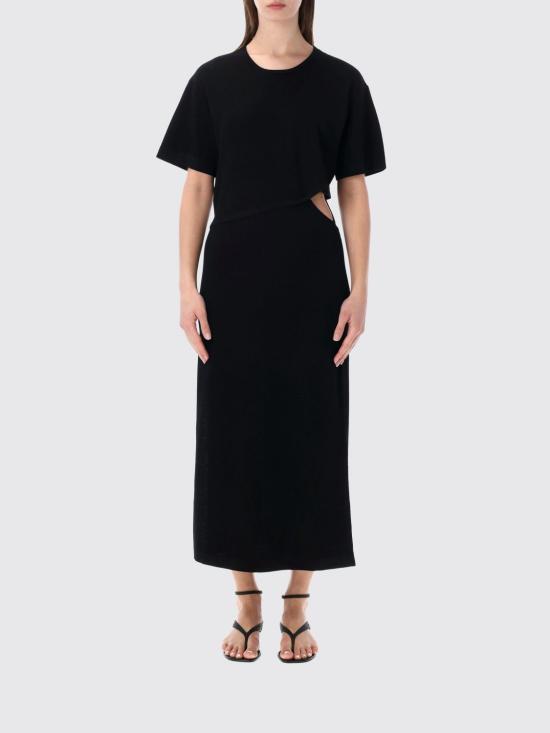 26SS 더 가먼트 롱 원피스 22425 050 Black