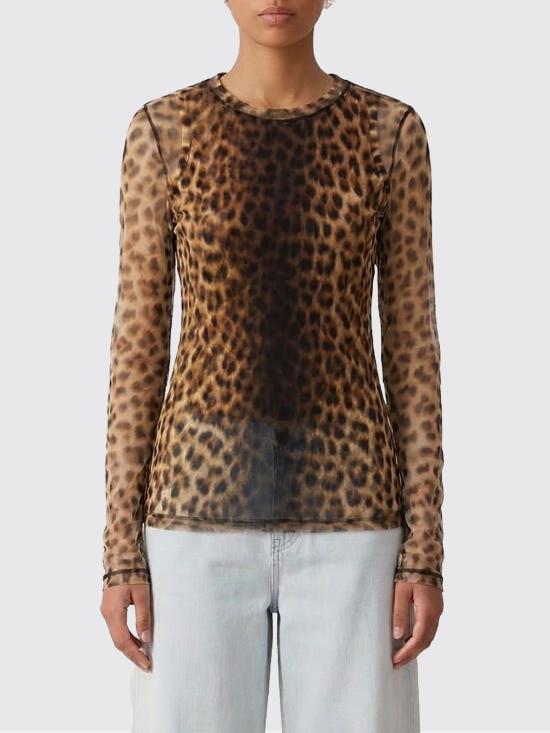 26SS 스포트막스 긴팔 티셔츠 2612941072600 001 Brown