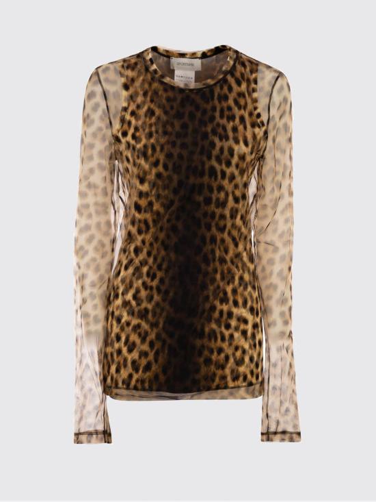 26SS 스포트막스 긴팔 티셔츠 2612941072600 001 Brown - SPORTMAX