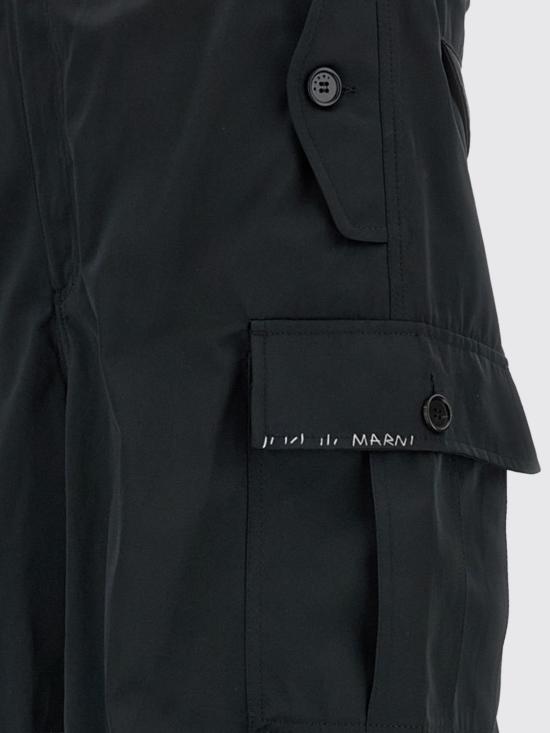 26SS 마르니 스트레이트 팬츠 PUMU0247S0UTP789 00N99 Black - MARNI