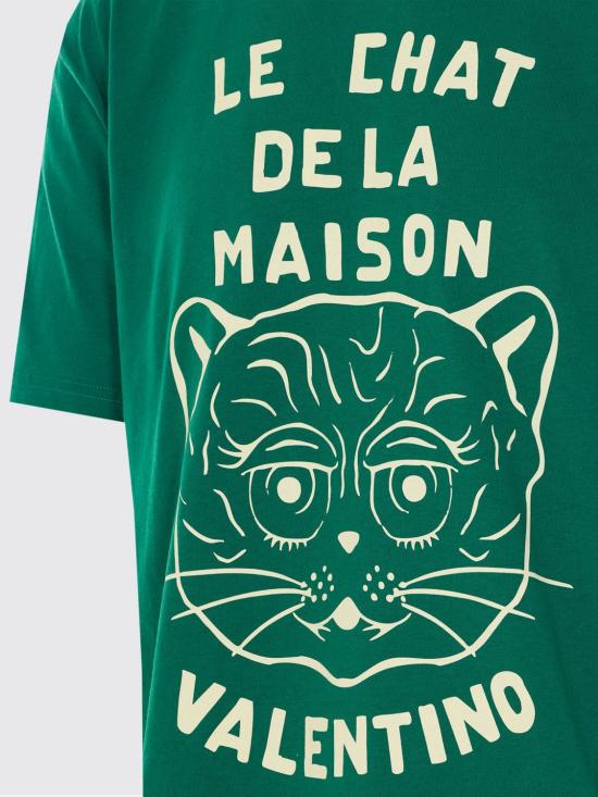 26SS 발렌티노 가라바니 반팔 티셔츠 MG16PB32 C9C Green - VALENTINO GARAVANI