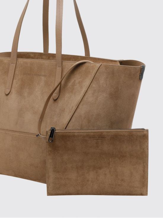 26SS 브루넬로 쿠치넬리 토트백 MBDLB2571 C7495 Sand - BRUNELLO CUCINELLI