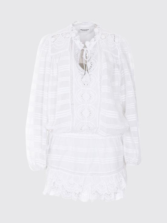 26SS 이자벨마랑에뚜왈 롱 원피스 RO0952FAD1J05E 20WH White - ISABEL MARANT ETOILE