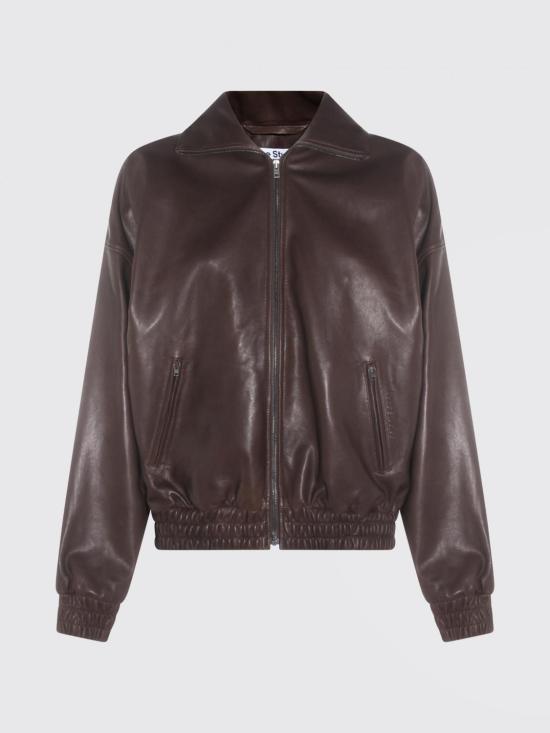 26SS 아크네 스튜디오 가죽 자켓 A70201 ADM Brown - ACNE STUDIOS