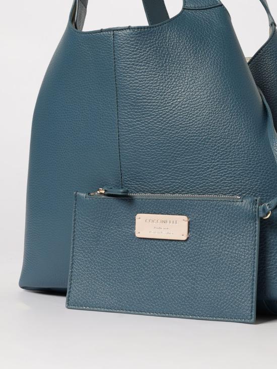 26SS 코치넬리 토트백 E1SHA110101 B27 Blue - COCCINELLE