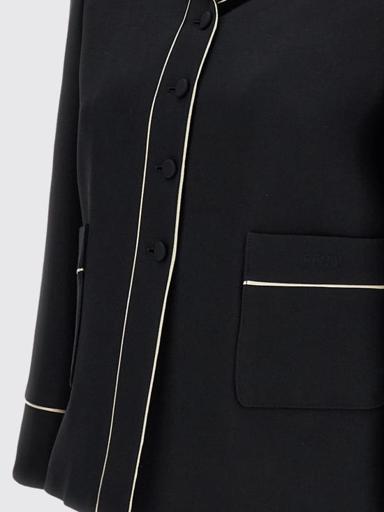 26SS 펜디 자켓 FJ7665AC4G F0GME Black 1 - FENDI