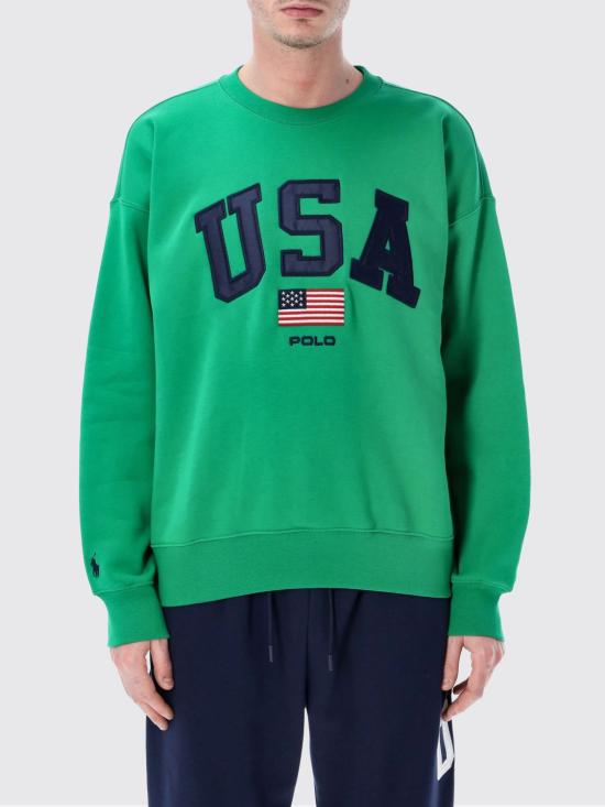 26SS 폴로 랄프로렌 긴팔 티셔츠 710P05441 002 Green