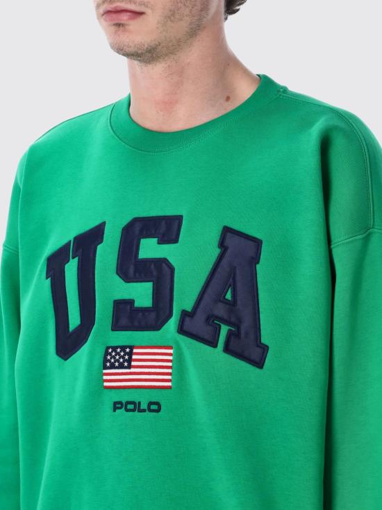 26SS 폴로 랄프로렌 긴팔 티셔츠 710P05441 002 Green - POLO RALPH LAUREN