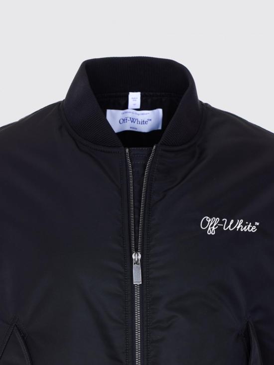 26SS 오프화이트 자켓 OMEH05EC99FAB002 1001 Black - OFF WHITE