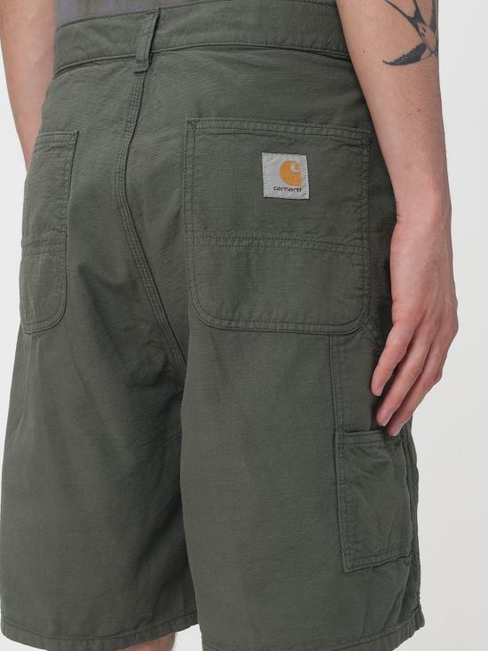 26SS 칼하트 WIP 월터 싱글 니 쇼츠 I036491 11GD Green - CARHARTT WIP