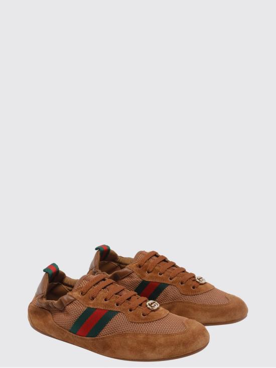 26SS 구찌 쉬프트 스니커즈 857963AAF1Z 2751 Brown - GUCCI