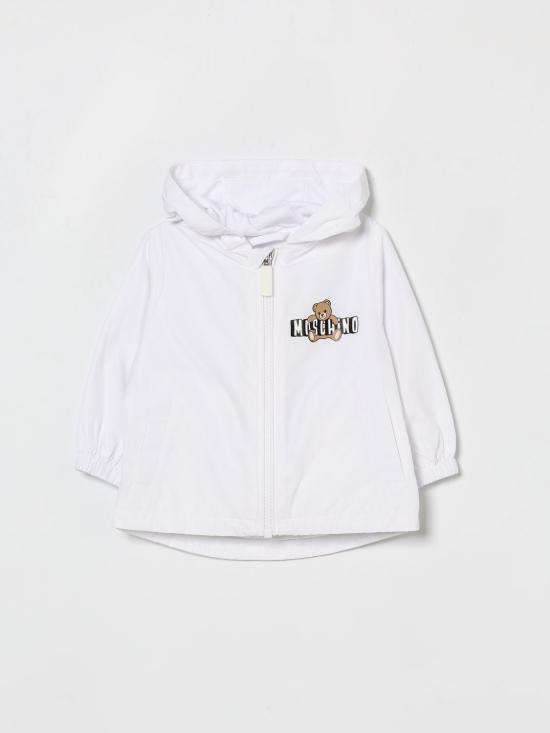 26SS [키즈] 모스키노 코트 MUS033L3A39 10101 White