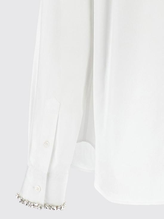 26SS 알렉산더 맥퀸 셔츠 852240QAABS 9000 White - ALEXANDER MCQUEEN