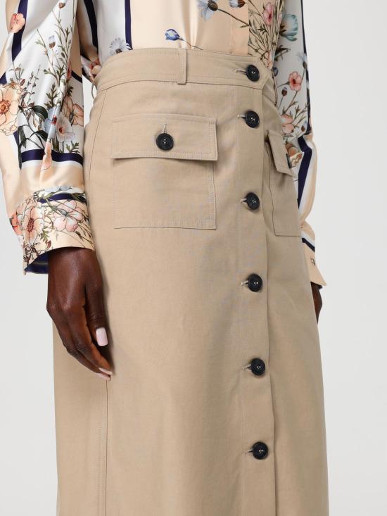 26SS 리우조 미디 스커트 WA6390T398A 51213 Beige - LIU JO