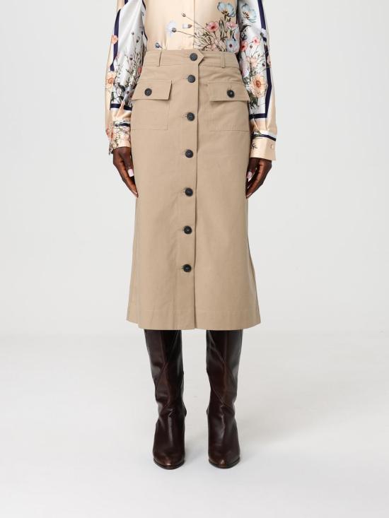 26SS 리우조 미디 스커트 WA6390T398A 51213 Beige