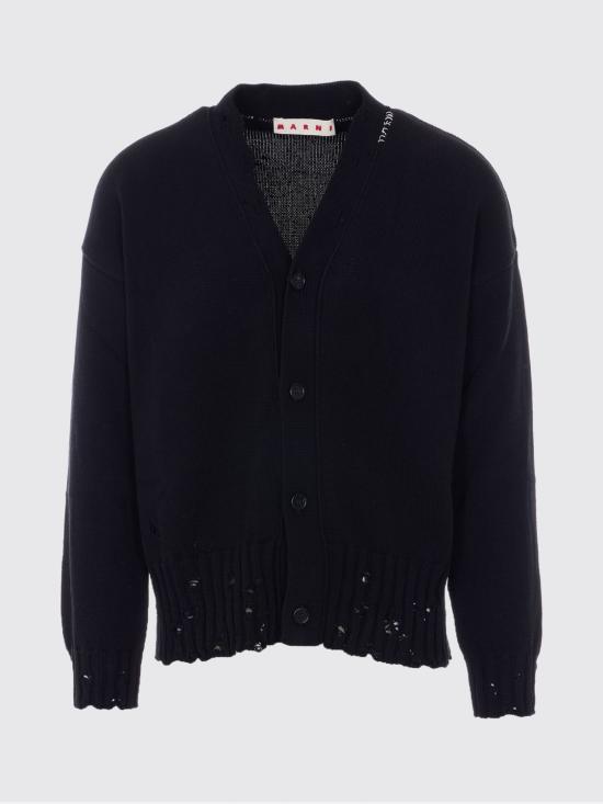 26SS 마르니 스웨터 CDMG0136A0UFC652 00N99 Black - MARNI