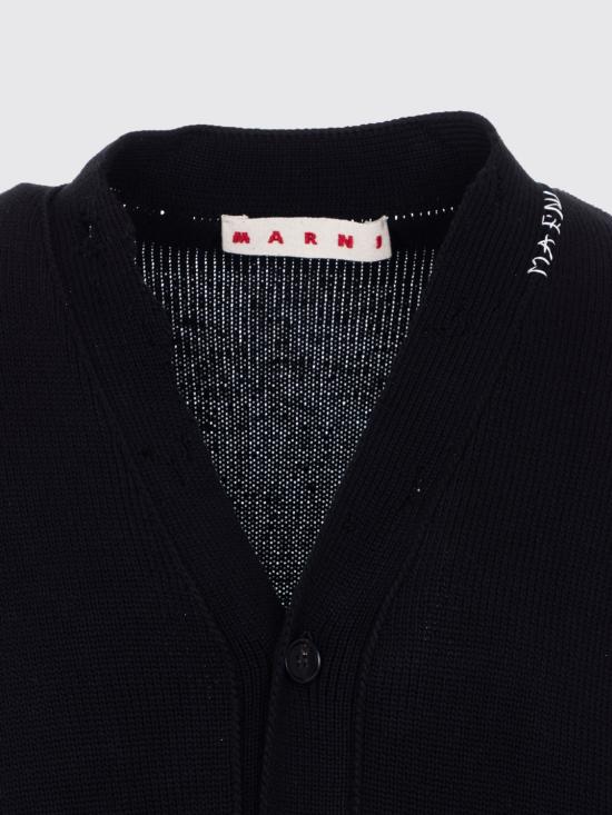 26SS 마르니 스웨터 CDMG0136A0UFC652 00N99 Black - MARNI