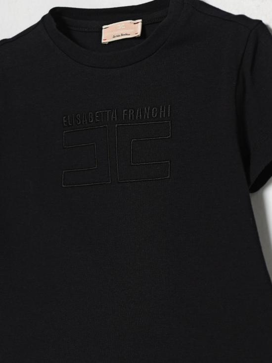 26SS [키즈] 엘리자베타프랜치 티셔츠 EGTS1060JE006 N000 Black - ELISABETTA FRANCHI