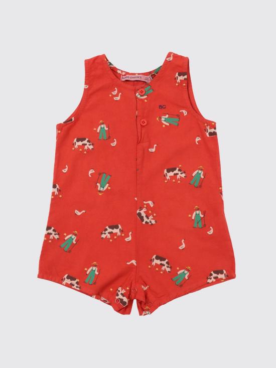 26SS [키즈] 보보쇼즈 트레이닝 웨어 B126AB079 611 Red