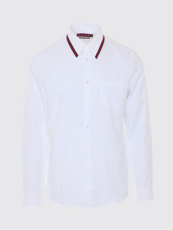 26SS 구찌 셔츠 814560Z7AVS 9000 White - GUCCI