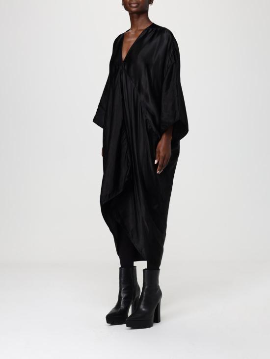26SS 릭 오웬스 롱 원피스 RP01F6540N 09 Black - RICK OWENS