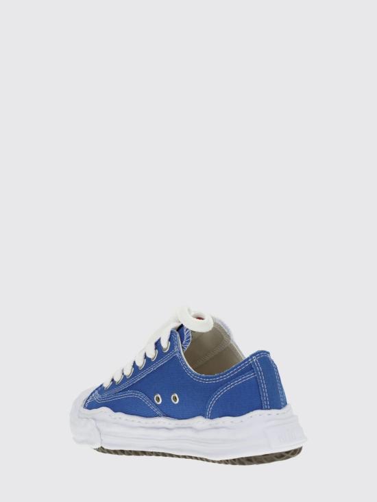 26SS 메종 미하라 야스히로 행크 OG 솔 캔버스 로우탑 A05FW702 CL Blue - MAISON MIHARA YASUHIRO