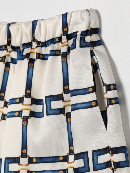 26SS [키즈] 엘리자베타프랜치 쇼츠/버뮤다 EFBE0820FODER 0072 Butter - ELISABETTA FRANCHI