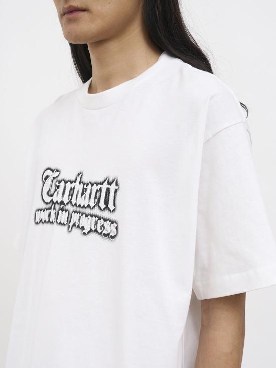26SS 칼하트 WIP 반팔 티셔츠 I036236 02XX White - CARHARTT WIP