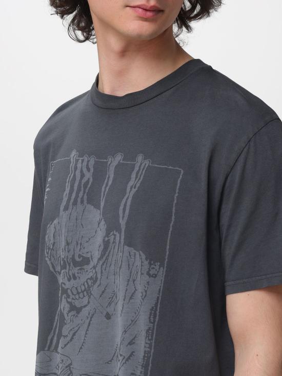 26SS 아워레가시 박스 티셔츠 앵그리 팬 메일 프린트 M2266BA Grey - OUR LEGACY